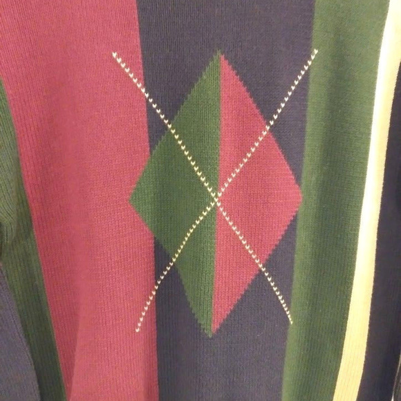 Woods & Gray Mens Sz L Cotton Crew Neck Sweater - Picture 4 of 8